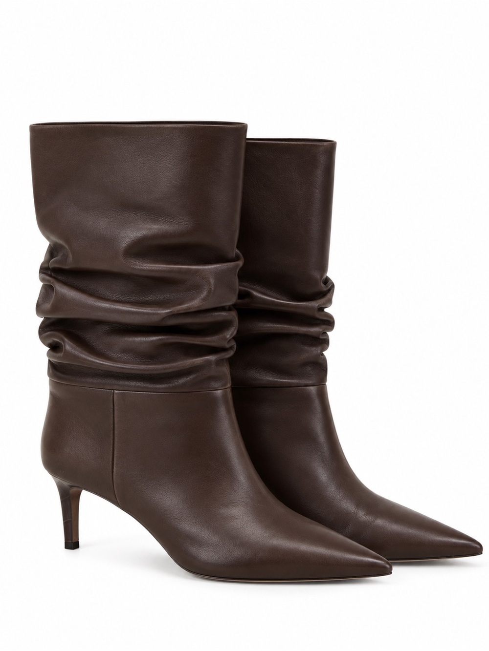 PARIS TEXAS Cuoio Slouchy Boot Genuine Leather Size 38